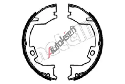 METELLI Sada brzdových čelistí parkovací brzdy MT 53-0762, 53-0762 METELLI Sada brzdových čelistí parkovací brzdy MT 53-0762, 53-0762