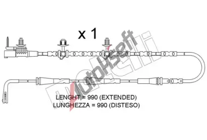 METELLI V�stra�n� kontakt opot�eben� oblo�en� MT SU.406, SU.406