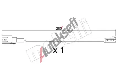 METELLI Vstran kontakt opoteben obloen MT SU.423, SU.423