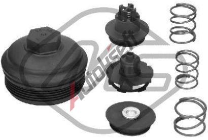 Metalcaucho Kryt pouzdra olejovho filtru MTC 03841, 03841