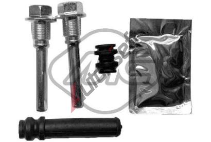 Metalcaucho Sada vodicích pouzder brzdového třmenu MTC 43025, 43025  Metalcaucho Sada vodicích pouzder brzdového třmenu MTC 43025, 43025