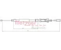 Tan lanko parkovac brzdy METZGER ‐ MTG 10.4726