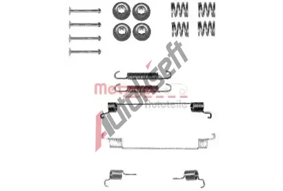 METZGER Sada psluenstv brzdov elisti MTG 105-0014, 105-0014