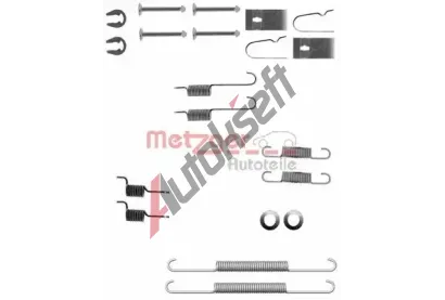 METZGER Sada psluenstv brzdov elisti MTG 105-0847, 105-0847