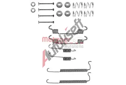 METZGER Sada psluenstv brzdov elisti MTG 105-0849, 105-0849