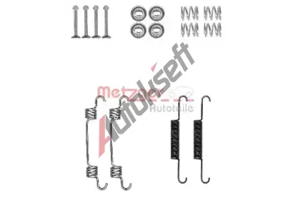 METZGER Sada psluenstv parkovacch brzdovch elist MTG 105-0887, 105-0887