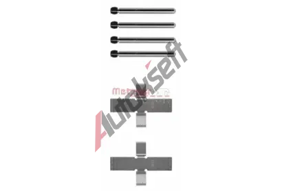 METZGER Sada psluenstv obloen kotouov brzdy MTG 109-0902, 109-0902