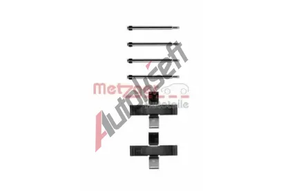 METZGER Sada psluenstv obloen kotouov brzdy MTG 109-0925, 109-0925