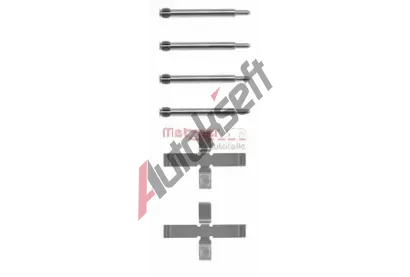 METZGER Sada psluenstv obloen kotouov brzdy MTG 109-0980, 109-0980