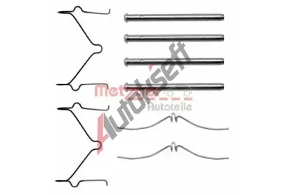 METZGER Sada psluenstv obloen kotouov brzdy MTG 109-1124, 109-1124