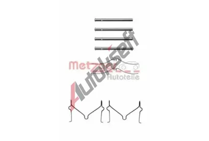 METZGER Sada psluenstv obloen kotouov brzdy MTG 109-1126, 109-1126