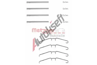 METZGER Sada psluenstv obloen kotouov brzdy MTG 109-1155, 109-1155