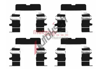 METZGER Sada psluenstv obloen kotouov brzdy MTG 109-1161, 109-1161