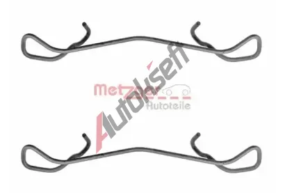 METZGER Sada psluenstv obloen kotouov brzdy MTG 109-1189, 109-1189