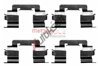 METZGER Sada psluenstv obloen kotouov brzdy MTG 109-1216, 109-1216