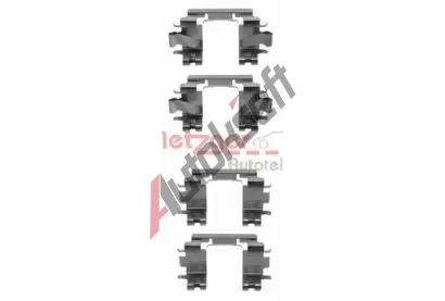 METZGER Sada psluenstv obloen kotouov brzdy MTG 109-1257, 109-1257