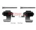 Sada psluenstv obloen kotouov brzdy METZGER ‐ MTG 109-1273