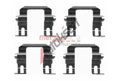 METZGER Sada psluenstv obloen kotouov brzdy MTG 109-1275, 109-1275