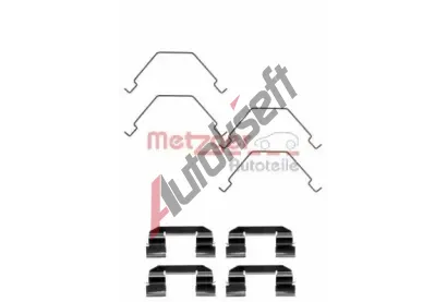 METZGER Sada psluenstv obloen kotouov brzdy MTG 109-1292, 109-1292