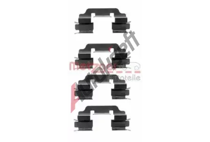 METZGER Sada psluenstv obloen kotouov brzdy MTG 109-1601, 109-1601