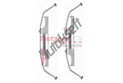 METZGER Sada psluenstv obloen kotouov brzdy MTG 109-1642, 109-1642