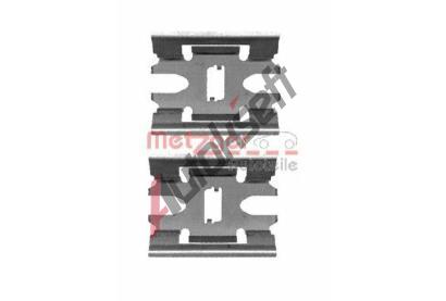 METZGER Sada psluenstv obloen kotouov brzdy MTG 109-1663, 109-1663