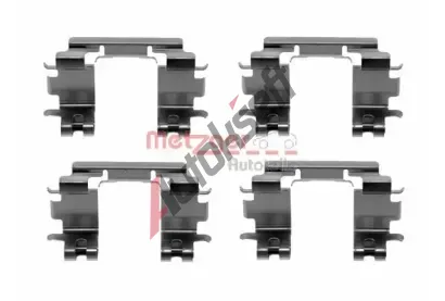 METZGER Sada psluenstv obloen kotouov brzdy MTG 109-1670, 109-1670