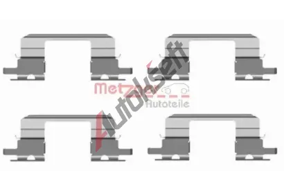 METZGER Sada psluenstv obloen kotouov brzdy MTG 109-1672, 109-1672