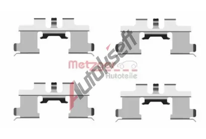 METZGER Sada psluenstv obloen kotouov brzdy MTG 109-1677, 109-1677