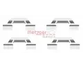 Sada psluenstv obloen kotouov brzdy METZGER ‐ MTG 109-1685