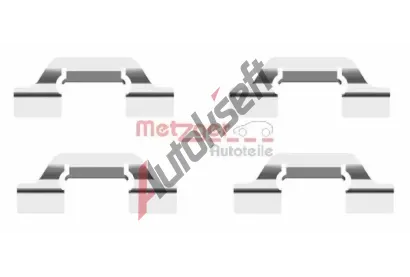 METZGER Sada psluenstv obloen kotouov brzdy MTG 109-1685, 109-1685