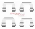 Sada psluenstv obloen kotouov brzdy METZGER ‐ MTG 109-1693