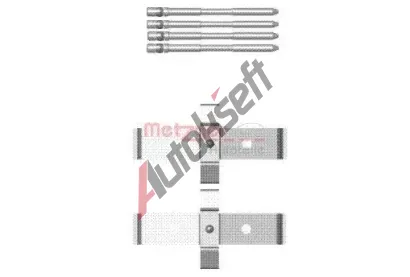 METZGER Sada psluenstv obloen kotouov brzdy MTG 109-1694, 109-1694