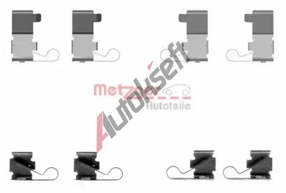 METZGER Sada psluenstv obloen kotouov brzdy MTG 109-1699, 109-1699