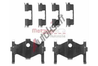 METZGER Sada psluenstv obloen kotouov brzdy MTG 109-1710, 109-1710