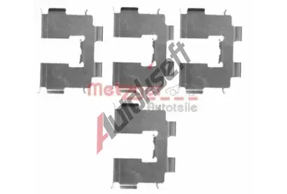 METZGER Sada psluenstv obloen kotouov brzdy MTG 109-1717, 109-1717