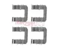 Sada psluenstv obloen kotouov brzdy METZGER ‐ MTG 109-1735