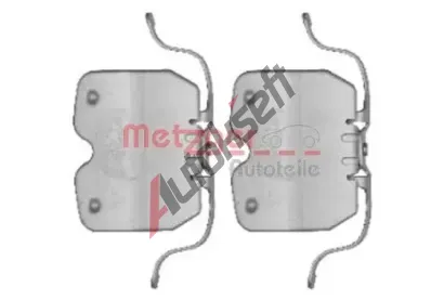 METZGER Sada psluenstv obloen kotouov brzdy MTG 109-1759, 109-1759