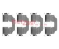Sada psluenstv obloen kotouov brzdy METZGER ‐ MTG 109-1773
