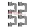 Sada psluenstv obloen kotouov brzdy METZGER ‐ MTG 109-1781