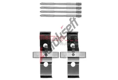 METZGER Sada psluenstv obloen kotouov brzdy MTG 109-1796, 109-1796