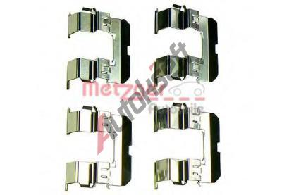 METZGER Sada psluenstv obloen kotouov brzdy MTG 109-1816, 109-1816
