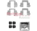 Sada psluenstv obloen kotouov brzdy METZGER ‐ MTG 109-1822