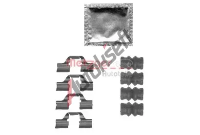METZGER Sada psluenstv obloen kotouov brzdy MTG 109-1827, 109-1827