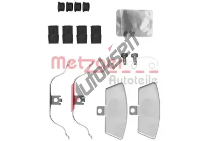 METZGER Sada psluenstv obloen kotouov brzdy MTG 109-1880, 109-1880