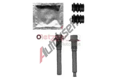 METZGER Sada vodicch pouzder brzdovho tmenu MTG 113-1424X, 113-1424X