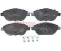 METZGER Sada brzdovch destiek GREENPARTS MTG 1170326, 1170326