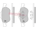 Sada brzdových destiček METZGER ‐ MTG 1170462 Sada brzdových destiček METZGER ‐ MTG 1170462