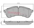 METZGER Sada brzdovch destiek ‐ MTG 1170907