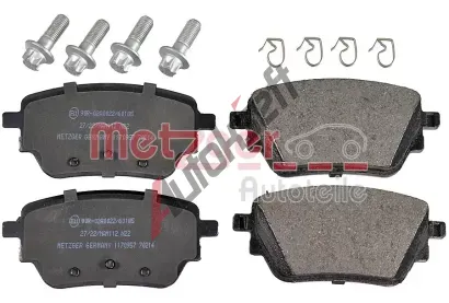 METZGER Sada brzdovch destiek MTG 1170957, 1170957